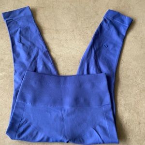 Lululemon Zone In Crop Seamless Yoga Pant Leggings